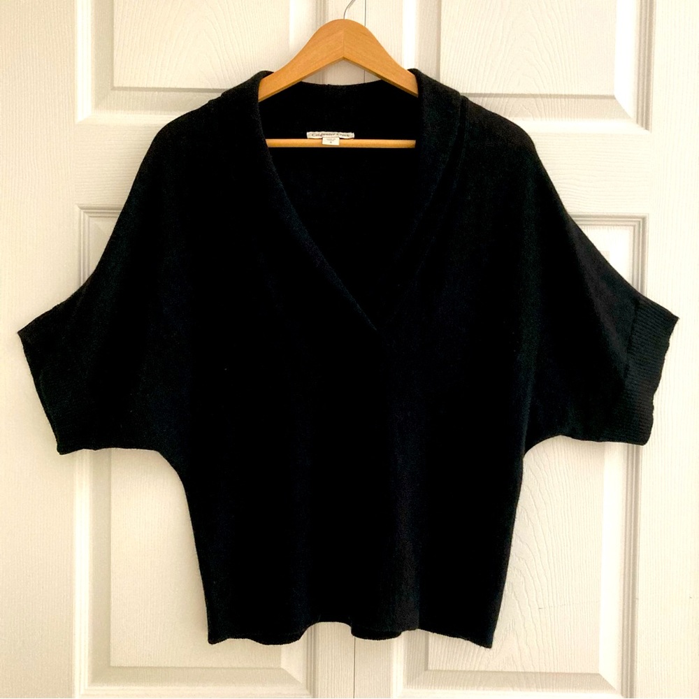 Coldwater Creek knit 3/4 sleeve sweater top
